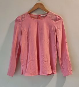 Price Dropped! Roem Pink Stretch Tee.Size S-M