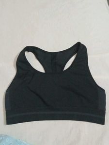 Black Sports Bra