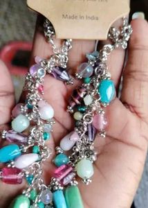 Colorful Beaded Statement Necklace