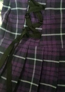 Burger Bae Corset Gothic Tennis Skirt