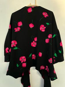 Zara Basic Women’s Wrap Top