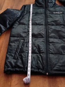 Navy Blue Puffed Jacket