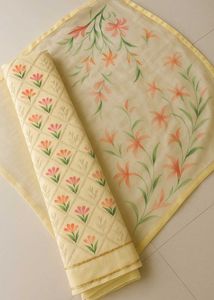 Georgette print Dress Material