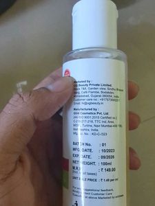 OG Natural Saffron Toner