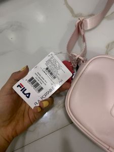 Fila Pink Crossbody Bag