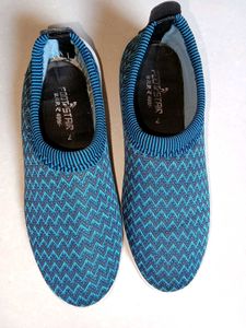 Blue Casual Shoes