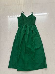 GREEN SMOKED DRESS ❤️❤️