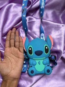 Stitch Lanyard Coin Purse