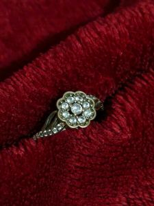 92.5 SILVER Flower Design Ring