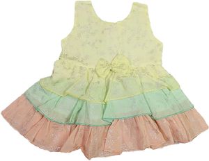 Cute Pink Ruffled Dress