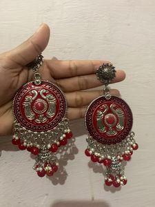 Beautiful Red Earrings