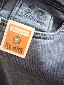 ✨Stylish Blue Slim Fit👖 Denim Jeans for Men ,