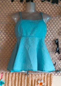 Size S/M  🎁Buy 2 Get 1 Free 🎁Light Blue Top