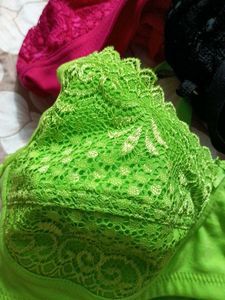 Soft Comfortable Net Cup Bra