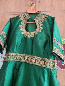 Party Wear Heavy Gown Silk