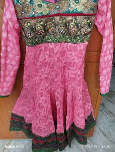 Pink Embroidered Kurta Size 42