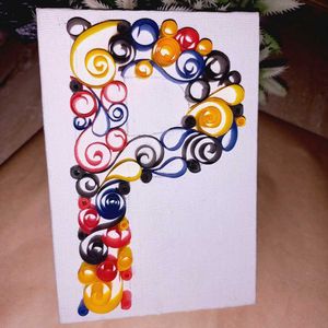 Qulling Crafted Art Piece
