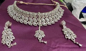 Elegant Silver Tone Necklace