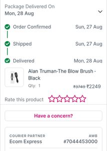 Alan Truman The blow brush