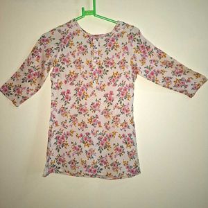 Floral Print Kurti