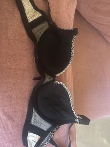 Leopard Print Padded Bra