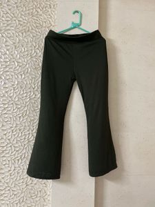 Flared Olive Green Pants