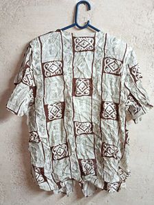 PLUS SIZE Fashion Shirt Top Multicolour