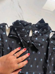 Polka Dot full lengthy Dress