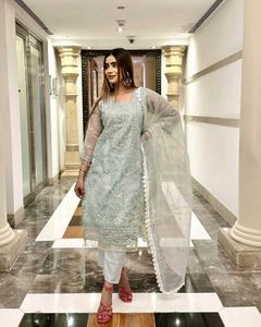 Organza Pakistani Unstitched Siit