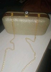 Golden Shimmer Clutch❤️