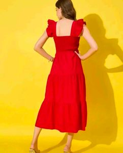 Chic Red Sundress