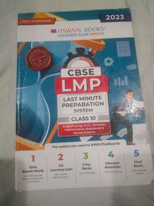 Class 10 CBSEl Last Minute Preparation Book