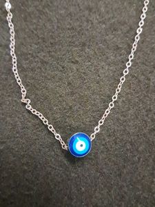 Evil Eye Silver Necklace