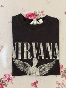 Y2k H&amp;M Nirvana Addition T Shirt