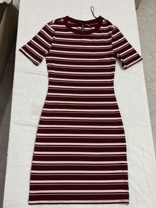 H&amp;M Striped Mini Dress