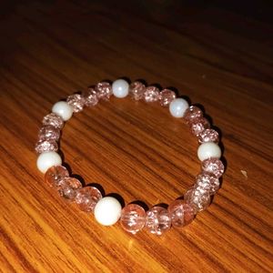 Baby Pink Beads Bracelet