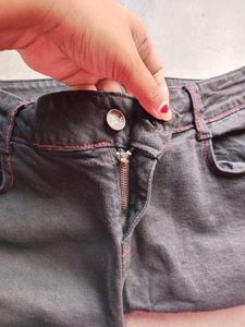 Stylish Red Line New Jeans