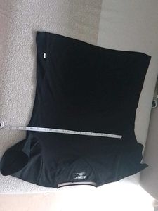V Shaped black T Shirt