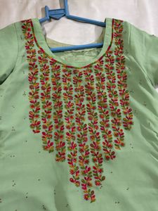 Embroidered Kurta Set