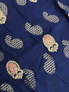 Elegant Blue Ethnic Skirt