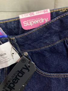 SUPERDRYPheobe Wide Leg Jeans with Upturned Hems