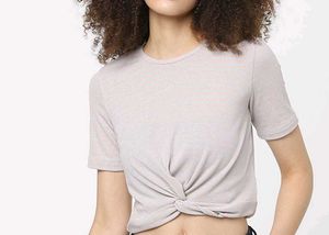 Grey Striped T-shirt