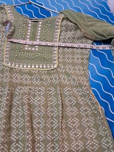 Combo Of Kurti  Legging  N Dupatta