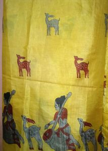 Beautiful Yellow 💛 Saree