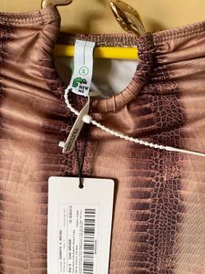 Snake Print Bodycon Dress