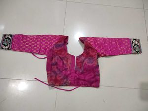 Pink Sari Blouse