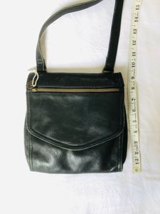 Fossil Genuine Leather Crossbody Bag