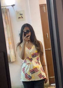 Y2k Peplum Top