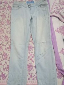 Light Wash Denim Jeans