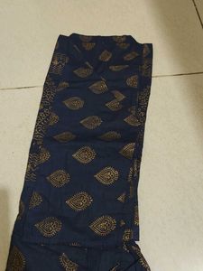 Elegant Navy Blue Kurta